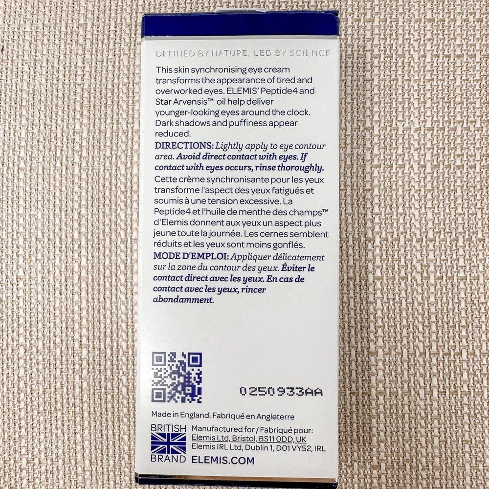 Elemis Peptide4 Eye Recovery Cream, Brand New, MSRP $52 - Picture 5 of 7